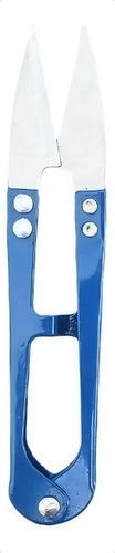 Tijeras para cortar y pinchar, para cortar hilo, costuras de color azul