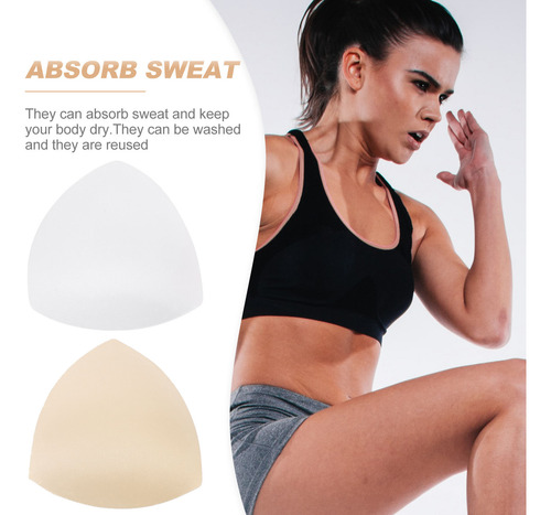 4 Pares De Almohadillas De Esponja Para Ropa De Mujer