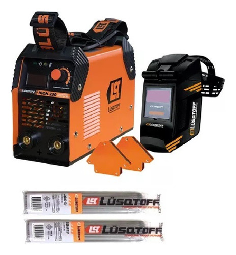 Soldadora Inverter Lusqtoff 250 Antistick + Electrodos Acces