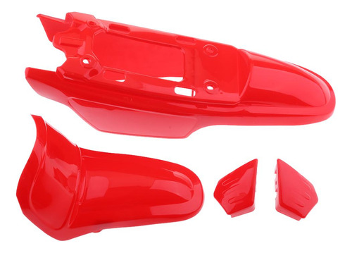 Defensa De Motocicleta Guardabarro Para Pw50 Py50 Rojo