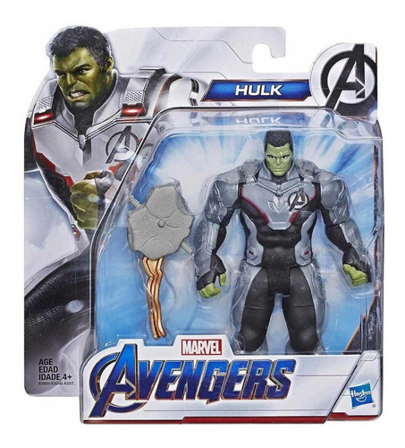 Figura De Accion Marvel Avengers Hulk Muñeco Original C/acce