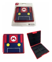 Comprar Porta Cartuchos Tema Mario Para 12 Juegos De Nintendo Switch