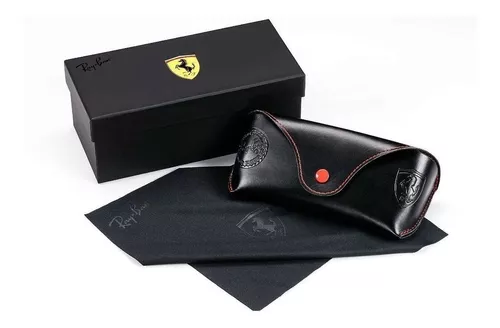 Óculos de Sol RB4195M SCUDERIA FERRARI COLLECTION em Preto e Verde