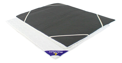 Imagen 3 de 7 de Pillow Top Desmontable 1 Plaza Multiflex 80 X 190 Cm Espesor 4 Cm Con Banda Elástica