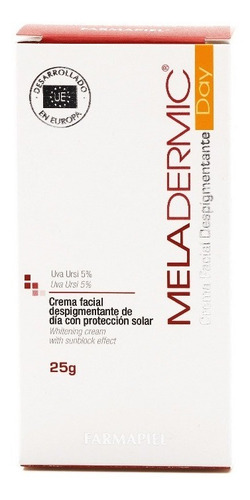 Imagen 3 de 7 de Crema Aclaradora Despigmentante Meladermic De Día 25gr