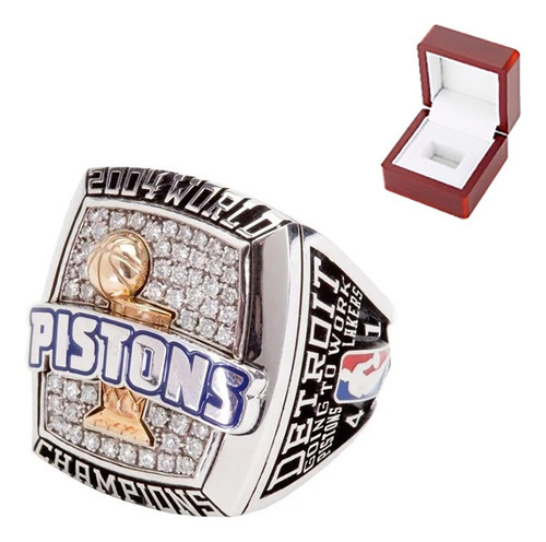Anillos De Campeonato De Los Detroit Pistons 2004