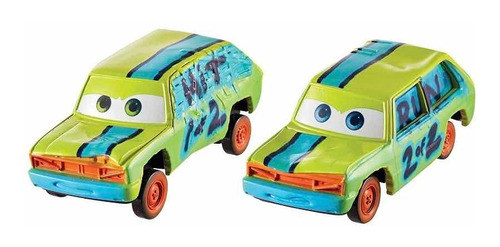 Cars Disney Pixar Pista Thunder Hollow Hit And Run Chocones