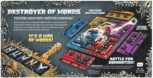 Juego De Mesa Destroyer Of Words Ingles