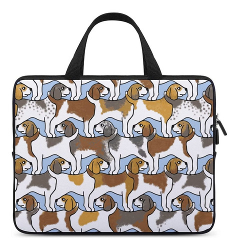 Bolsa Delgada Para Computadora Portatil Diseño Perro