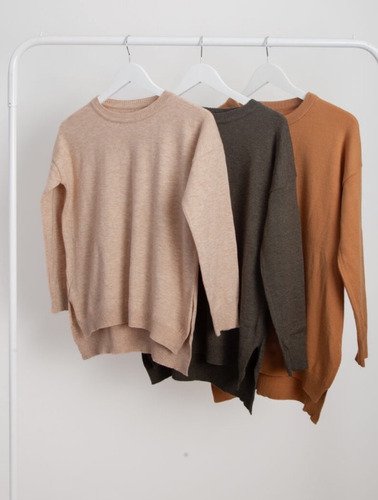 Sweater Bremer Básico Blanco