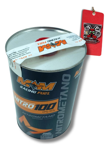 Kit De 2 Latas Nitrometano 99,9% Pureza Mm Racing Fuel