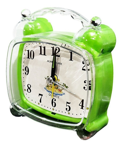 Reloj Despertador Dormitorio Casa Colores Alarma Programada