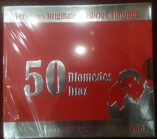 Diomedes Diaz Las 50 Vol. 1 Box 3 Cd´s Original Nuevo Qqo.mz