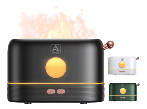 Humidificador Aromatizador De Ambientes Luz Fuego Alitrade