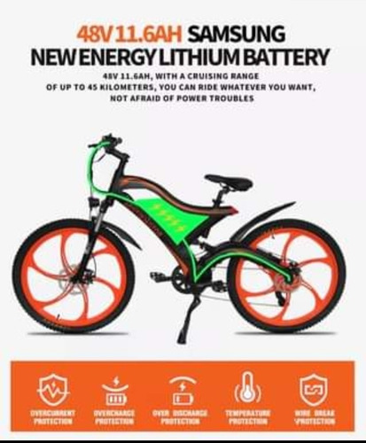 Imagen 3 de 6 de Bicicleta Eléctrica