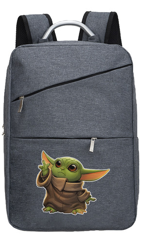 Mochila Backpack Og259  Star Wars Baby Yoda 261