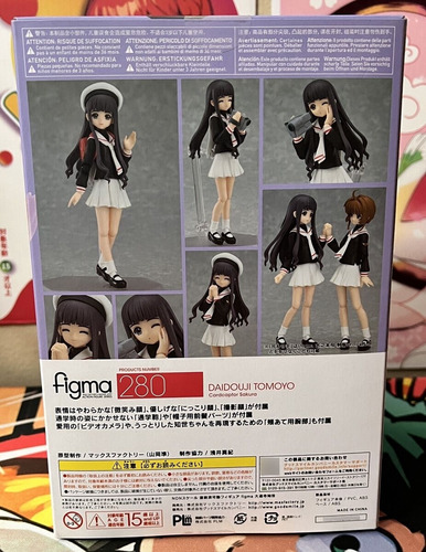 Tomoyo Figma 280 Sakura Card Captors Sellada Impecable