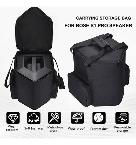 . Funda De Transporte De Altavoces For Bose S1 Pro