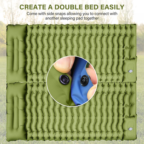Yuzonc Colchoneta De Dormir Ultraligera Con Almohada Con