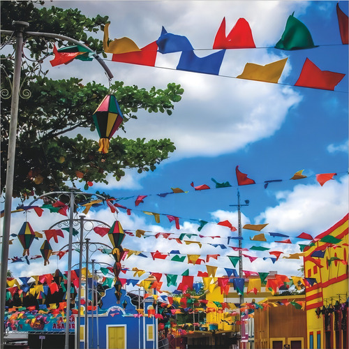 Faixa Decorativa Para Festa Junina Bandeirinhas