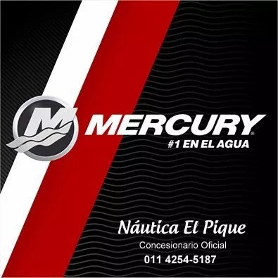 Motor Mercury 40 Hp M Super 2 Tiempos Náutica El Pique!