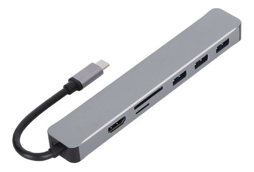 Hub Usb C 4k Hd Tipo Hdmi Vga Usb.3.0 Estacion Acoplamiento