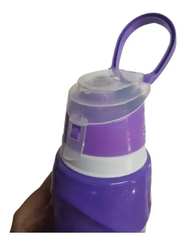 Botella Plastica Deportiva Termica Curve 600ml X Unidad
