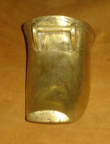 Vint_retro Estribo Para Caballo De Bronce Antiguo (Usado)