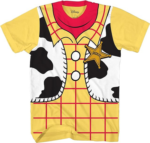 Toy Woody Camiseta Vaquero Para Niños Y Jovenes
