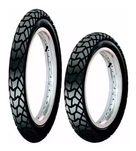 Par Pneu 120/90-17 + 90/90-21 Maggion Viper Honda Falcon 400