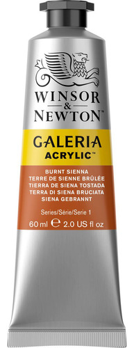 Tinta Acrílica Winsor & Newton Galeria 60ml Burnt Sienna