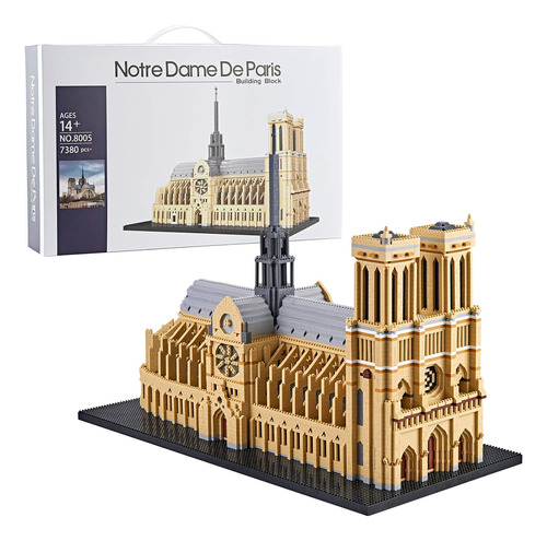 Lukhang Big Architecture Notre Dame De Paris Micro Blocks