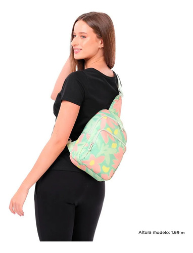 Totto Bolsa De Dama - Mujer Crossbody Ajustable Logar2.0241 Multicolor 1 Lisa Metalicos Multicolor 1