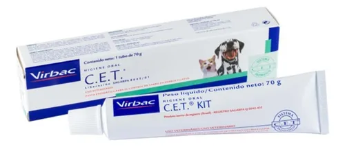 Pasta De Dientes Para Perro Y Gato Virbac Cepillo Sabor Menta