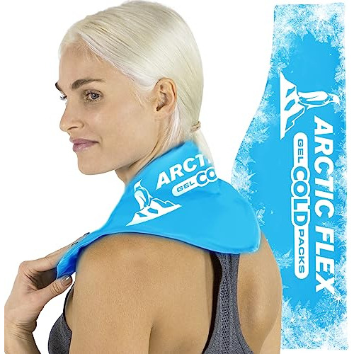 Cuello Ice Pack Por Arctic Flex  la Terapia De Frío Comprim