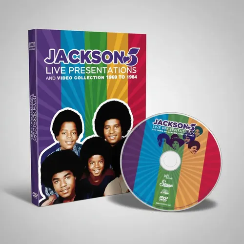 Dvd Jackson Five, Live Presentations 1969 To 1984 | Parcelamento
