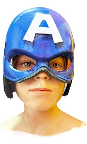 Mascara De Capitán America Los Vengadores Luces Led Avengers