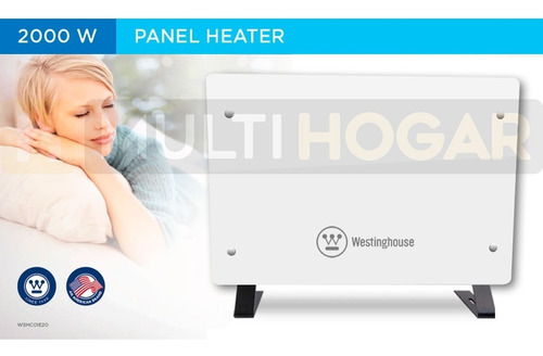 Imagen 4 de 8 de Vitroconvector 2000w Westinghouse Calefactor Piso Pared Ms