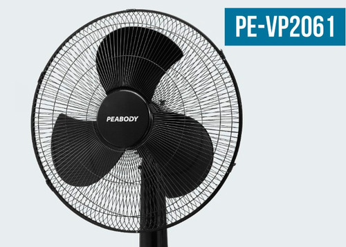 Ventilador Peabody 3 Palas Plástico 20 Diámetro 220v 60w