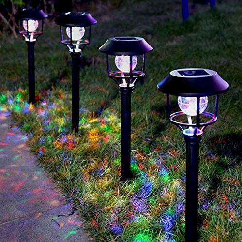 Le Luces Solares Para Jardín, Luces Led Para Caminos Al Aire