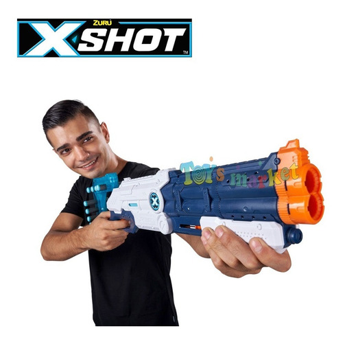 Imagen 3 de 10 de Escopeta Hawk Eye Rifle Sniper Pistola Dardos X-shot Nerf