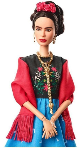 Imagem 4 de 11 de Barbie Série Collector Mulheres Insp. Frida Kahlo Mattel Ms