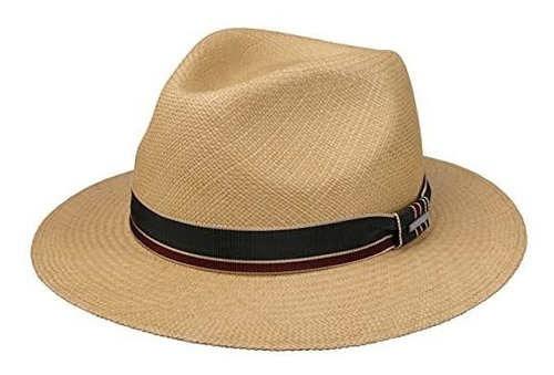 Stetson Liverton Traveller Sombrero Panamá Hombre Nature L (