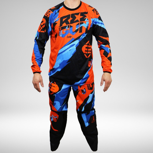 Conjunto Motocross Freegun Contact  34-l