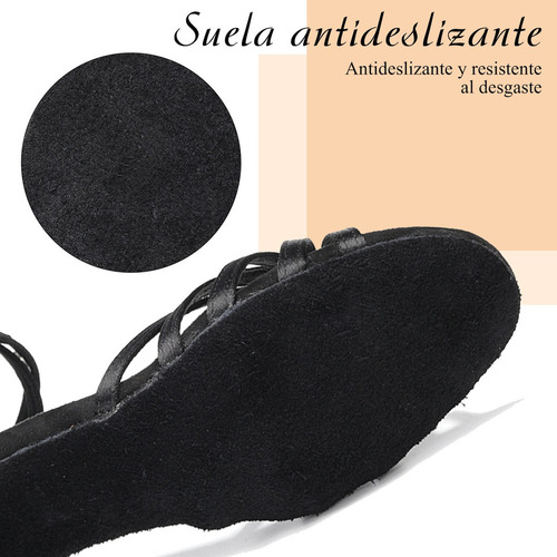 A- Zapatos De Baile Sqy Latino De Mujer For Salsa, Tango