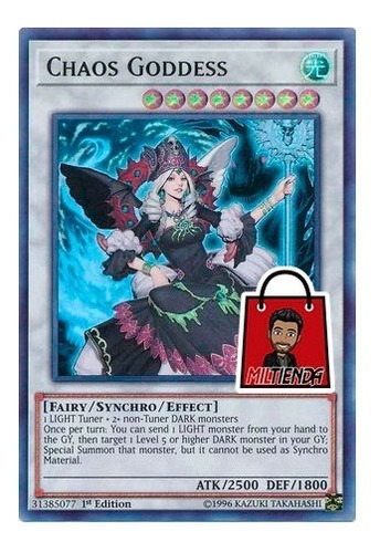 Chaos Goddess - Ultra Rare - Miltienda - Yugioh