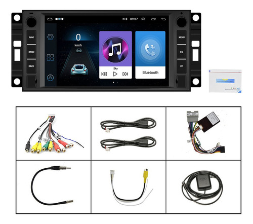 7 Android 10.0 Radio De Coche Gps Wifi Para Jeep Chevrolet