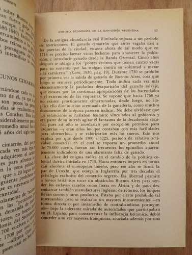 Historia Económica De La Ganaderia Argentina - Horacio C. E. (Usado)
