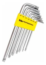 Comprar Jogo Kit De Chave Torx Tipo L 7 Peças Com Furo Profissional
