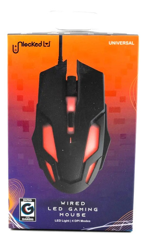 Mouse Para Computadora Led Gaming Usb 